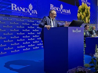 Il presidente Tino Cornaglia