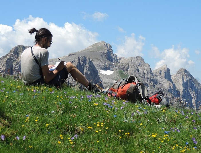 L'alpinista Andrea Parodi L'alpinista Andrea Parodi