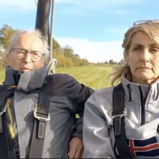 Giovanni Aimo e Adele Gesso in un frame di video realizzato da Gianni Scarpace Giovanni Aimo e Adele Gesso in un frame di video realizzato da Gianni Scarpace