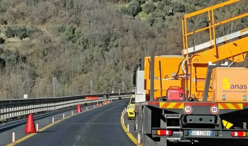 Statale 28, senso unico alternato sul lato ligure, per verifiche strutturali al viadotto Uveghi [VIDEO]