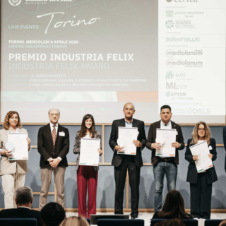L'Azienda Cuneese dell'Acuqa riceve il premio Industria Felix