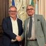 L'assessore Gallo e il presidente della Camera di Commercio di Cuneo Crosetto