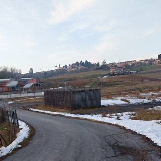 La zona dove verrà realizzata l'area camper