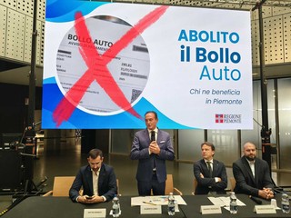 Abolizione del bollo auto, anche in Piemonte