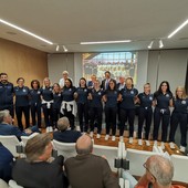 La prima squadra dell'Egea L'Alba Volley pronta per il campionato di serie B2