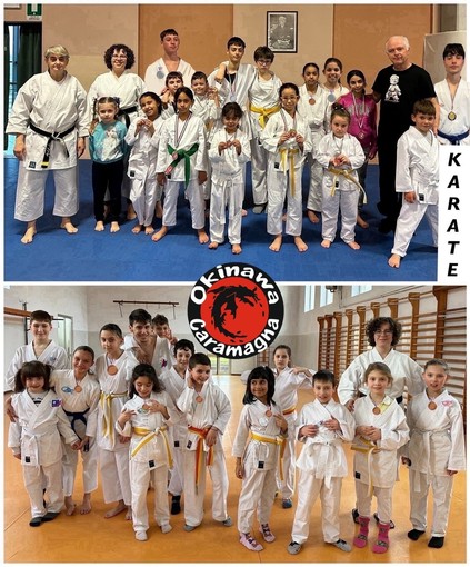 Arti marziali, ottimi risultati per l’ASD Okinawa Caramagna al Campionato Regionale UISP