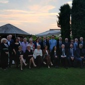 Foto di gruppo dei soci Lions Scarnafigi Piana del Varaita