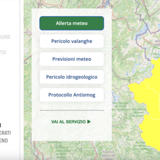 METEO / Precipitazioni in arrivo, diramata allerta gialla domani in Piemonte per rischio idrogeologico