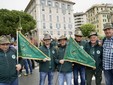 Penne nere Ana Saluzzo, in sfilata all'adunata di Geova 2026- foto Paola Ravazzi, madrina Ana Monviso