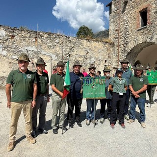 Anche la Sezione Ana di Ceva alla chiusura del Campo Scuola Alpino a Vinadio