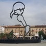 Alba, l'opera di Valerio Berruti in piazza Ferrero