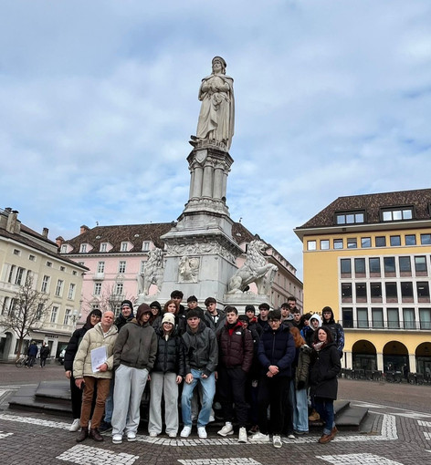 Gli studenti dell'Arimondi Eula a Bolzano Gli studenti dell'Arimondi Eula a Bolzano