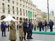 Penne nere Ana Saluzzo, in sfilata all'adunata di Geova 2026- foto Paola Ravazzi, madrina Ana Monviso