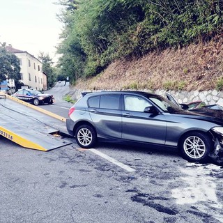 Scontro tra auto a Vicoforte, due feriti