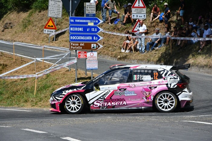 MOTORI / Patrizia Sciascia e Piercarlo Capolongo, sesta posizione assoluta al Rally della Lanterna MOTORI / Patrizia Sciascia e Piercarlo Capolongo, sesta posizione assoluta al Rally della Lanterna