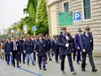 Penne nere Ana Saluzzo, in sfilata all'adunata di Geova 2026- foto Paola Ravazzi, madrina Ana Monviso