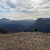 L'area dove verrà realizzato il riparo Belvedere, in località Biranco, tra Quarzina e Viozene, sulla Balconata di Ormea