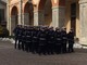 Gli agenti della polizia Municipale di Cuneo
