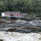 Il torrente Armella nell’ultima alluvione