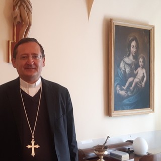 Monsignor Cristiano Bodo, vescovo di Saluzzo