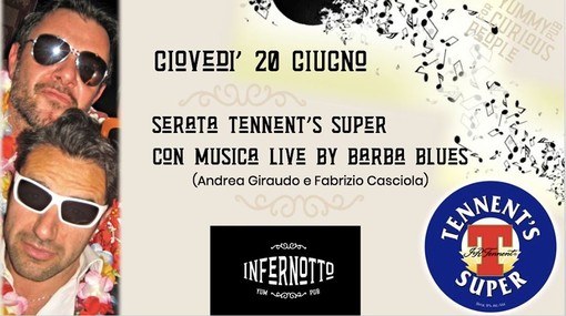 Speciale serata di musica live all'Infernotto di Cuneo con i &quot;Barba Blues&quot;