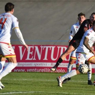 Bra in azione contro il Forlì (ph forlì fc, profilo ig a c bra)