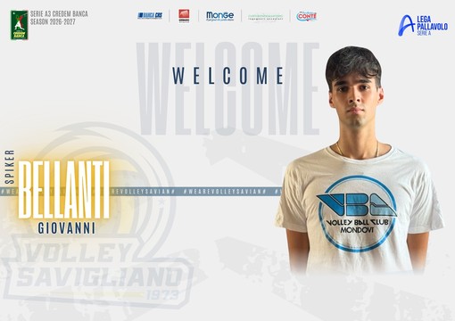 Volley A3M / Giovanni Bellanti arriva in forza al Volley Savigliano Volley A3M / Giovanni Bellanti arriva in forza al Volley Savigliano