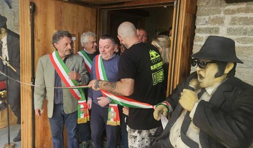 Un momento dell'inaugurazione