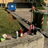 Davanti all'Itis di Cuneo