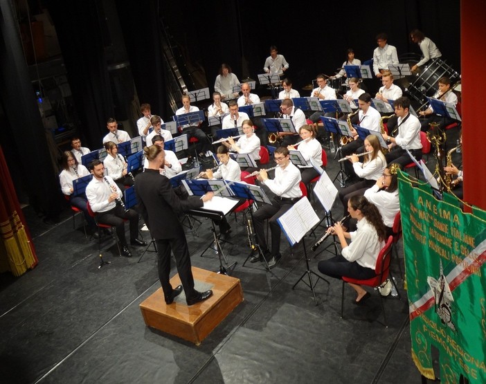 Fossano, la Banda Giovanile Anbima Cuneo in concerto all’Auditorium Calvino-Paglieri