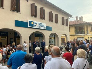 Inaugurata la rinnovata filiale di Osasio