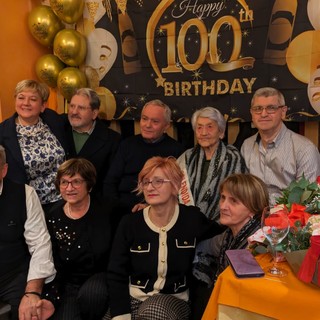La festa per i 100 anni di Rosa Viggiano