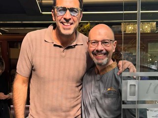 Buffon con il maître Massimo Migliorati