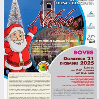 Domenica 21 dicembre torna il “Natale di solidarietà” della Boves Run Domenica 21 dicembre torna il “Natale di solidarietà” della Boves Run