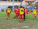 Al fischio finale si scatena la festa dei giallorossi