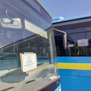 I bus sequestrati Foto Sara Balestra I bus sequestrati Foto Sara Balestra