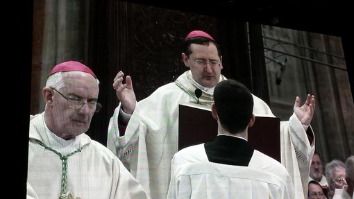 L'ordinazione di monsignor Cristiano Bodo, nove anni fa nel Duomo di Saluzzo