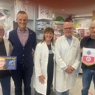 Il Lions Scarnafigi -Piana del Varaita ha ritirato gli occhiali usati presso la farmacia Albertini di Manta che da anni collabora al service Il Lions Scarnafigi -Piana del Varaita ha ritirato gli occhiali usati presso la farmacia Albertini di Manta che da anni collabora al service