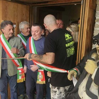 Un momento dell'inaugurazione