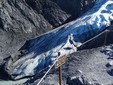 Foto di Antonio Cosimo Scalera – Exit Glacier in Alaska nel 2016  e dove arrivava nel 2010
