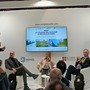Nelle foto, il momento stampa organizzato dall'ATL del Cuneese e dall'Ente Turismo Langhe Monferrato Roero sotto l'egida dell'Associazione per il turismo outdoor in provincia di Cuneo "WOW", presso lo stand Regione Piemonte alla BIT di Milano. All'incontro, anche l'Assessore Regionale al turismo Paolo Bongioanni