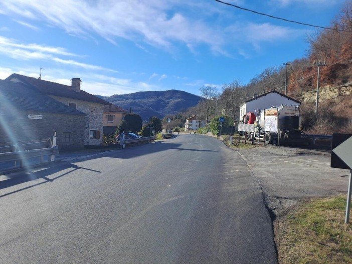 Saliceto, nuove bitumature nel centro abitato e in località Bergalli