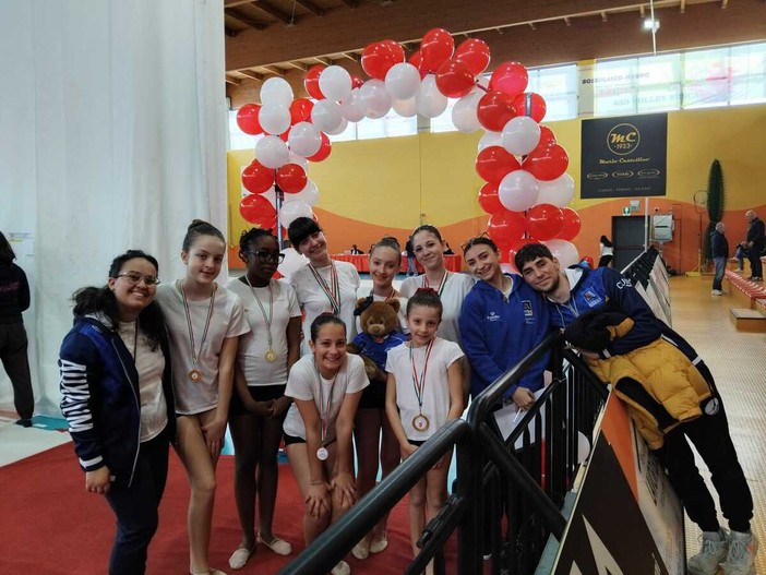 GINNASTICA / Ottima prestazione per le atlete dell'Auxilium Cuneo al campionato regionale