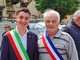 Il consigliere comunale albese Lorenzo Fererro con il sindaco di Tenda Jean Pierre Vassallo