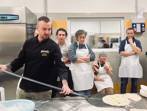 Pizza Gourmet con Andrea Brunetti all’Alberghiero di Dronero