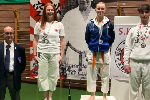 Cecilia Bella della Shotokan Karate-do Cervasca conquista l'oro nel Memorial Luigino Bellotto Cecilia Bella della Shotokan Karate-do Cervasca conquista l'oro nel Memorial Luigino Bellotto
