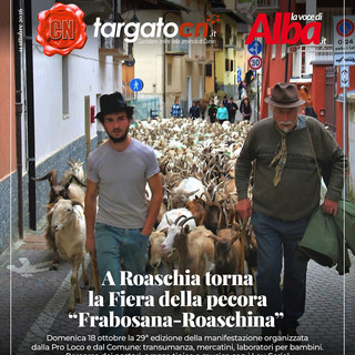 A Roaschia torna la Fiera della pecora "Frabosana-Roaschina" A Roaschia torna la Fiera della pecora "Frabosana-Roaschina"