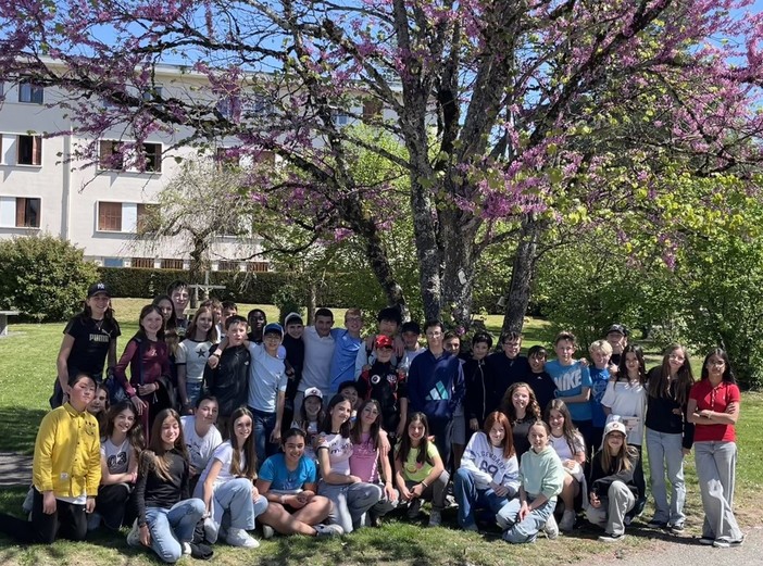 Costigliole Saluzzo, studenti in scambio Erasmus ad Annecy