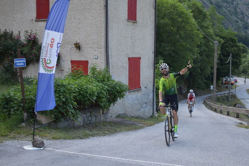 CICLISMO / Leonardo Viglione si aggiudica la Cicloscalata del Lago a Entracque CICLISMO / Leonardo Viglione si aggiudica la Cicloscalata del Lago a Entracque