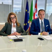 Elena Chiorino e Alberto Cirio in una foto d'archivio